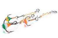 Купить Тройник-капля с цепочкой Silver №10 (4 шт.) арт. EPTE210CHS10