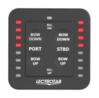 Купить Панель управления транцевыми плитами с индикацией положения и автоподъемом арт. SLC11