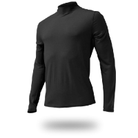 Футболка  мужская Wamur/ дл. рукав/ шерсть 220/ черный/ XXL, Wamur9039XXL