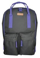 Купить Рюкзак Silwerhof Cube, черный/фиолетовый, 26х7,5х36,5 см, 7 л арт. 830841