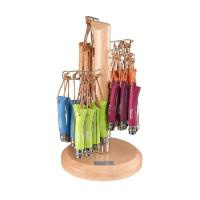 Купить Набор-дисплей 60 шт: нож Opinel №7, нержавеющая сталь, голубой/оранжевый/зеленый/фиолетовый, 001723 арт. 001723