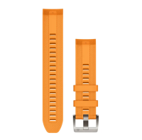 Купить GARMIN QUICKFIT 22 WATCH STRAPS SPARK ORANGE SILICONE арт. 010-13225-04