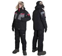 Купить Костюм зимний Alaskan Dakota серый/черный  XXL (куртка+полукомбинезон) арт. AWSDGBXXL