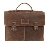 Купить Портфель Klondike Native, коричневый, 40х11х31 см, 13,6 л арт. KD1131-03