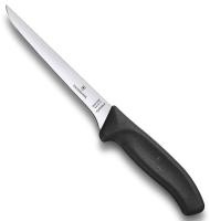 Нож обвалочный VICTORINOX SwissClassic, гибкое лезвие 15 см, чёрный, в картонном блистере