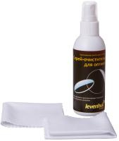Купить Набор для ухода за оптикой Levenhuk (2 салфетки 15x15 см, спрей 95 мл) арт. 10663