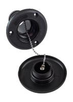 Купить Горловина заливная для топлива; пластиковая; черная; под шланг 38 мм арт. 15055