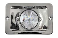 Купить Огонь кормовой прямоугольный, светодиодный, нержавеющая сталь арт. 00146-LD