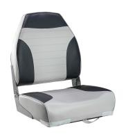 Купить Кресло мягкое складное Classic, обивка винил, цвет серый/угольный, Marine Rocket арт. 75153CG-MR