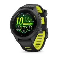 Купить GARMIN FORERUNNER 265S Black Bezel and Case with Black/Amp Yellow Silicone Band  010-02810-53 арт. 010-02810-53