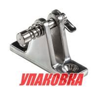 Кронштейн палубный 90 град, с подпружинненым штифтом, ровное основание (упаковка из 25 шт.)