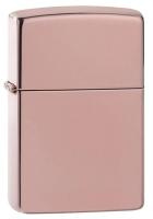 Зажигалка ZIPPO Classic с покрытием High Polish Rose Gold, латунь/сталь, розовое золото, 38x13x57 мм