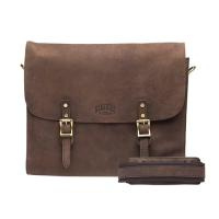 Купить Сумка Klondike Brett, коричневая, 38х33х7 см арт. KD1038-01