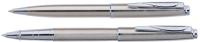 Купить Набор  Pierre Cardin PEN&PEN: ручка шариковая + роллер. Цвет - стальной. Упаковка Е. арт. PC0918BP/RP
