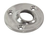 Основание стойки леера 7/8" (22 мм); 60 град; круглое под сварку