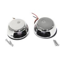 Огни бортовые светодиодные 68x32 мм, нержавеющая сталь