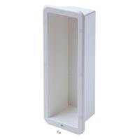 Ящик для хранения мелочей, 420х170х100 мм, белый