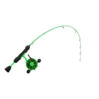 Купить Комбо набор 13 FISHING Radioactive Pickle Ice Combo 25" UL - FF Ghost w/ NEW Line Window + Tickle St арт. RP2-25UL-LH