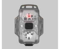 Купить Фонарь светодиодный тактический Armytek Crystal Grey, 150 лм, белый и красный свет арт. F07001G