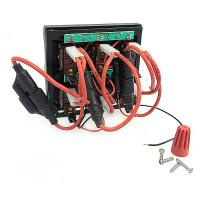 Панель переключателей 5шт с предохранителями постоянного тока