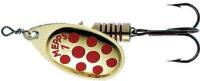Блесна вращ. Mepps AGLIA PTS, 3, Gold/Red dots