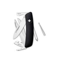 Купить Швейцарский нож SWIZA D08 Standard, 95 мм, 12 функций, черный арт. KNI.0120.1010