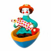 Купить Фигурка "Мужик в лодке с рыбой" арт. DT 0003 R