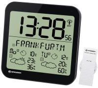 Купить Часы настенные Bresser MyTime Meteotime LCD, черные арт. 74648