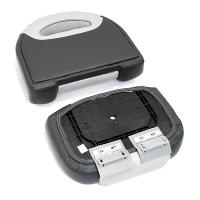 Сиденье мягкое Bass Boat Seat, серо-красное