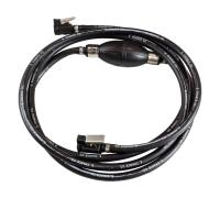 Шланг топливный d7/D12.5 мм с грушей и топливными переходниками Yamaha