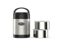 Термос для еды Biostal (1,8 литра) с 2-мя метал.контейнерами