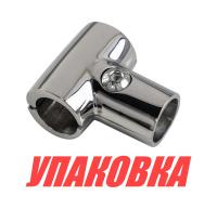 Купить Тройник леера разборный, 7/8(22 мм), 90 град (упаковка из 10 шт.) арт. 009918_pkg_10