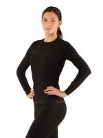 Футболка женская Atala/ дл. рукав/ синтетика/ черный/ L-XL, Atala9090LXL