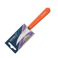 Купить Нож для чистки овощей Opinel №114, деревянная рукоять, нержавеющая сталь, оранжевый, блистер, 001926 арт. 001926