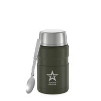 Купить Термос для еды "ПРИВАЛ" 0,71л (хаки) АРМИЯ РОССИИ арт. 589736