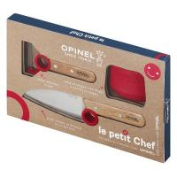 Купить Набор ножей Opinel Le Petit Chef Set (Нож шеф-повара+нож для овощей+защита пальцев), 001746 арт. 001746