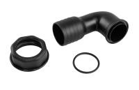 Купить Патрубок заливной горловины, угловой 50 мм арт. 6640-50