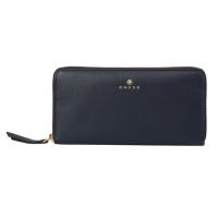 Кошелёк Cross Monaco, кожа наппа, тёмно-синий, 19,5x10,2x2 см