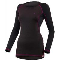 Футболка  женская DITA/ дл. рукав/ шерсть 160/ черный/ S, DITA9045S