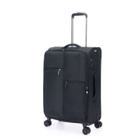 Купить Чемодан Torber Seyd, чёрный, нейлон 600D, 48х22х78 см, 85 л арт. T2021L-Black