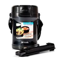 Термос для еды с контейнерами Tiger LWU-A171 Charcoal Gray (цвет - угольно серый)