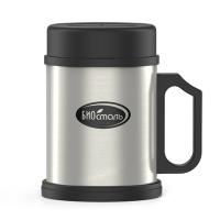 Кружка Biostal (0,33 литра) с пластиковой ручкой и крышкой