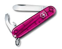 Нож перочинный VICTORINOX My First Victorinox, 84 мм, 9 функций, полупрозрачный розовый