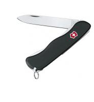 Нож перочинный VICTORINOX Sentinel, 111 мм, 4 функции, с фиксатором лезвия, чёрный