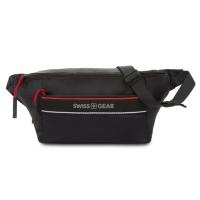 Купить Сумка поясная Swissgear, черная, 38x5x15 см арт. 3991202521