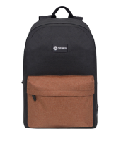 Купить Рюкзак Torber Graffi, черный/коричневый, 42х29x19 см, 17 л арт. T8965-BLK-BRW