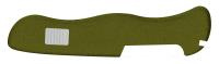 Задняя накладка для ножей VICTORINOX 111 мм, нейлоновая, зелёная