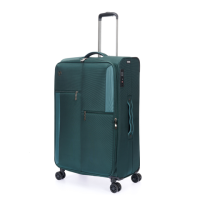 Купить Чемодан Torber Seyd, тёмно-зелёный, нейлон 600D, 48х22х78 см, 85 л арт. T2021L-Green
