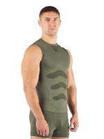 Майка  мужская Achile/ кор. рукав/ синтетика/ зеленый/ L-XL, Achile6262LXL