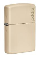 Купить Зажигалка ZIPPO Classic с покрытием Flat Sand, латунь/сталь, бежевая, глянцевая, 38x13x57 мм арт. 49453ZL